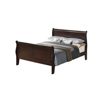 Panel Sleigh Bed