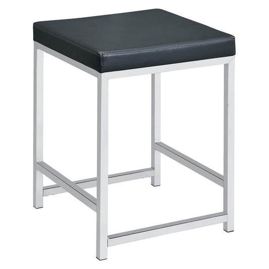Upholstered Square Vanity Stool