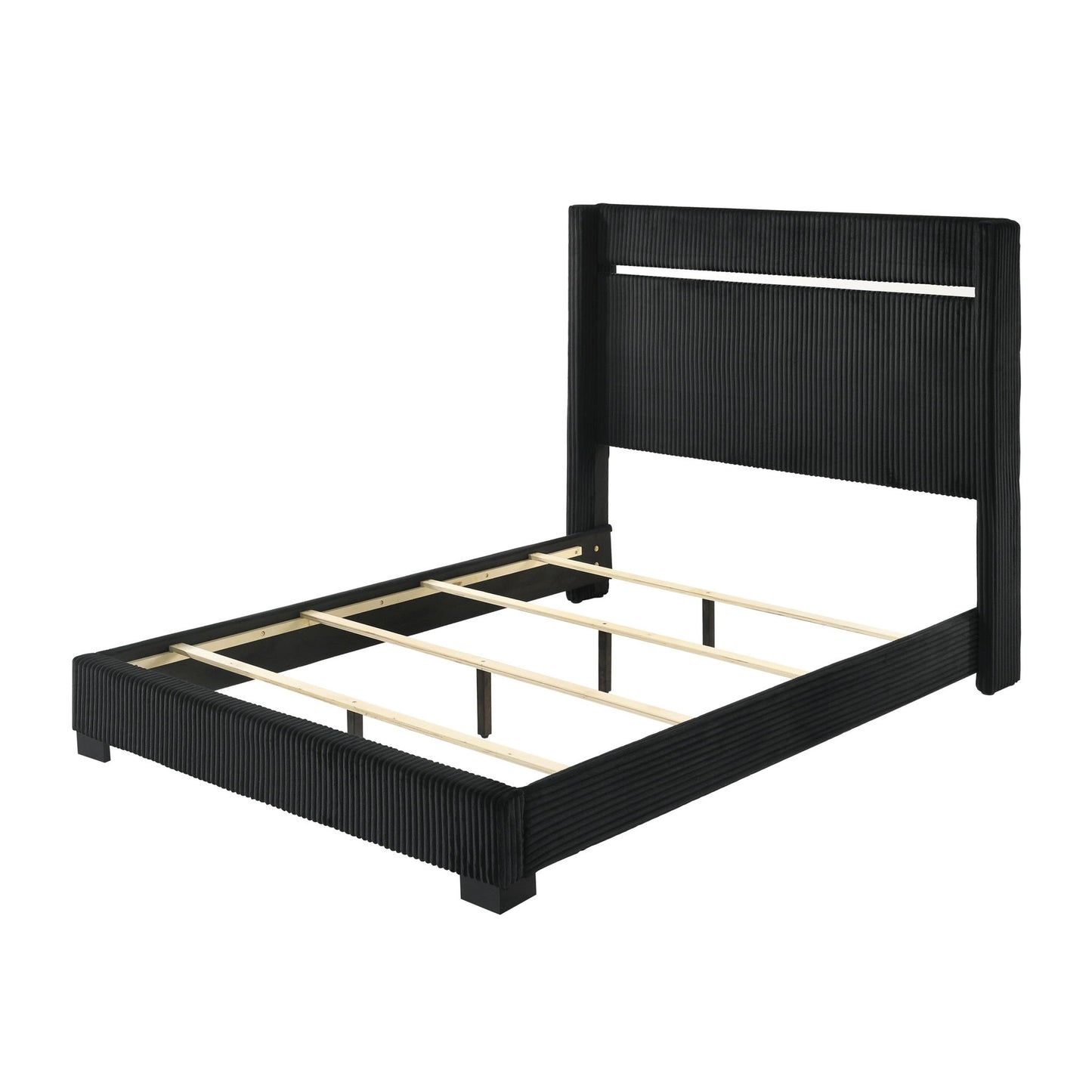 Contemporary Upholstered Bed