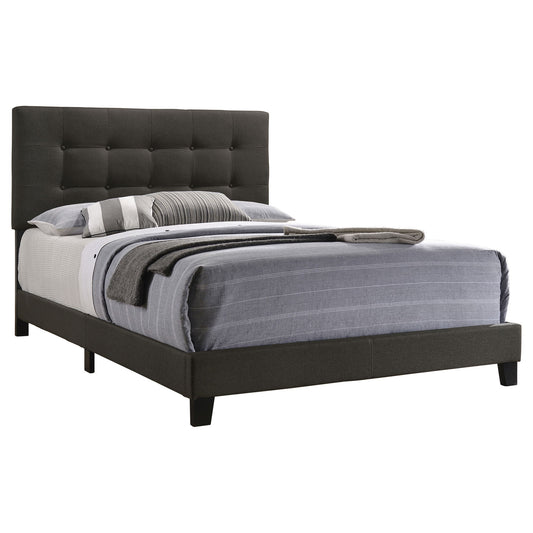 Dordrecht - Eastern King Panel Bed - Charcoal