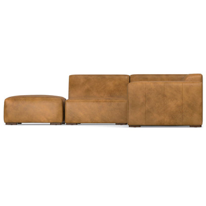 Rex - Handcrafted Sectional Sofa And Ottoman