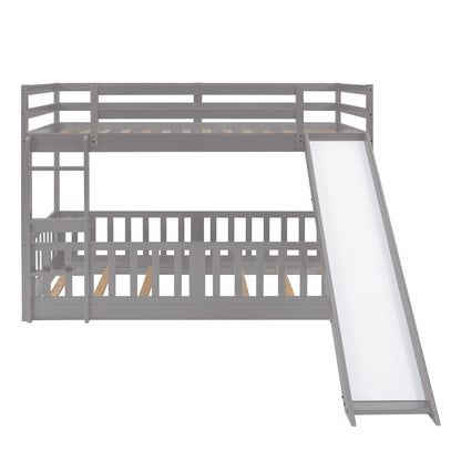 Functional Bunk Bed & Convertible Ladder And Slide