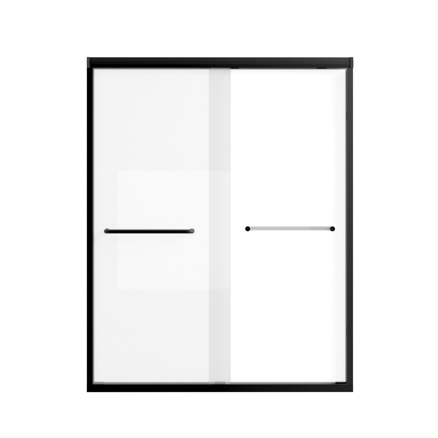 Double Sliding Shower Door With Explosion Proof Film