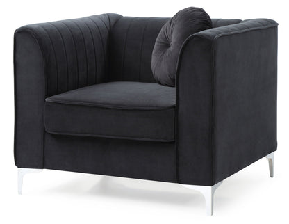 Contemporary Sloped Armchair