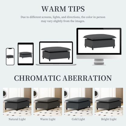 Ottoman Module For Modular Sectional Sofa Wide Seat
