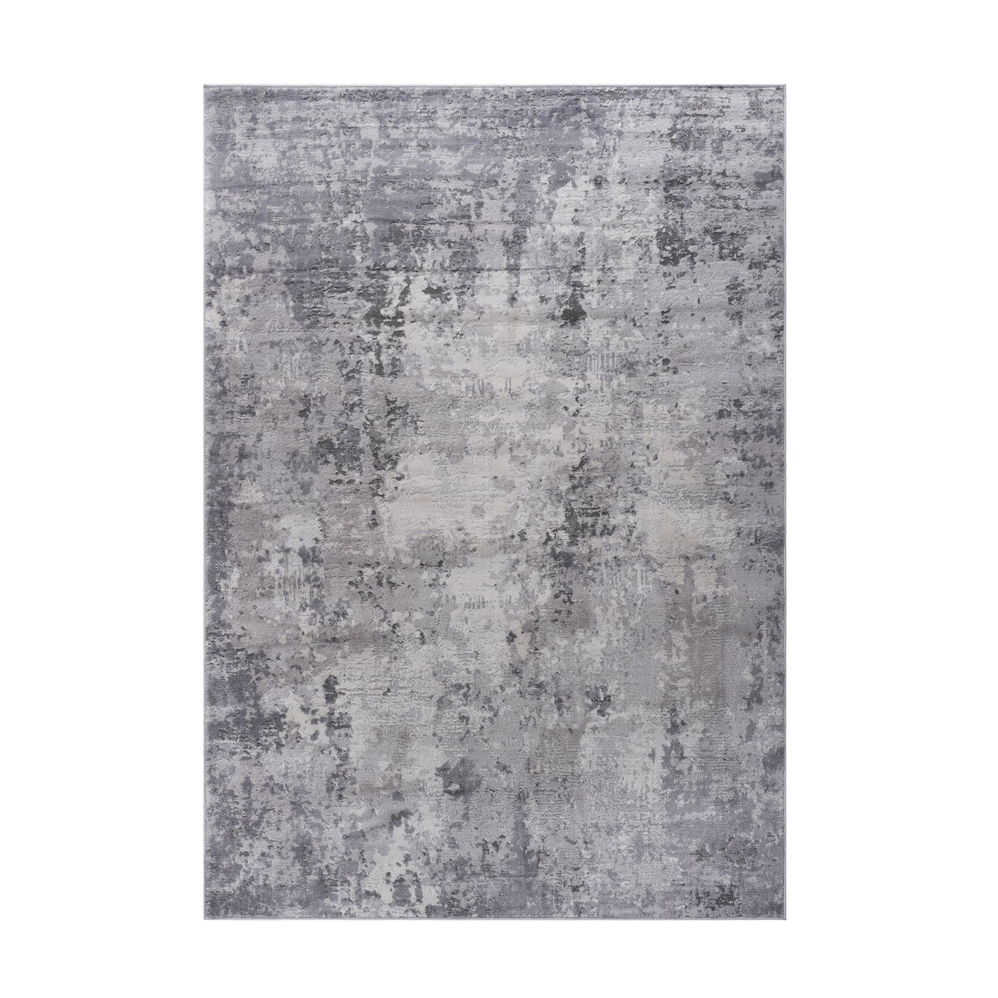 Marfi - 8' X 10' Abstract Area Rug - Light Gray