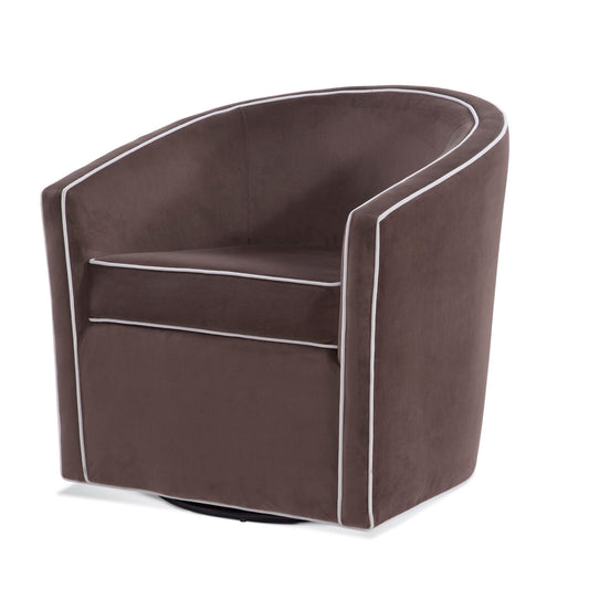 Kendall - Swivel Chair With Barrel Back Design