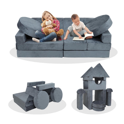Kids Sofa Modular Play Couch, Child Sectional Sofa To Boost Creativity