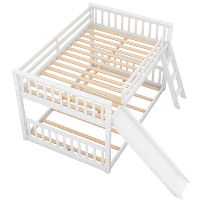Bunk Bed & Convertible Slide And Ladder