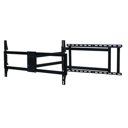 Full Motion TV Wall Mount Bracket For 40 120" TV Dual Arm Tilt & Swivel Vesa 800 X 400 Mm 132 Lbs Load - Black