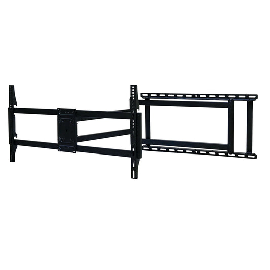 Full Motion TV Wall Mount Bracket For 40 120" TV Dual Arm Tilt & Swivel Vesa 800 X 400 Mm 132 Lbs Load - Black