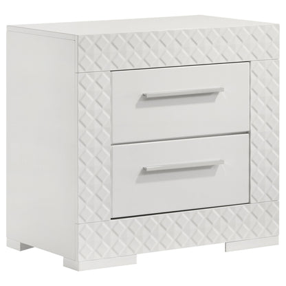 Pierce - 2 Drawer Nightstand, Bedside Table