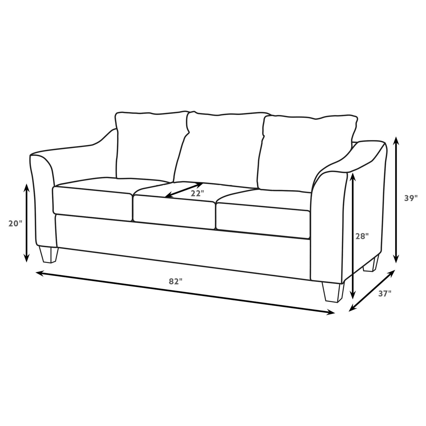 Creston - Living Room Set