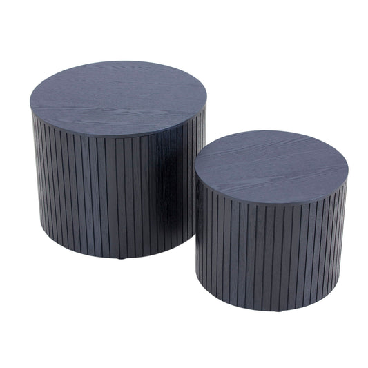 Handcrafted Nested Table Set, 2 Pieces