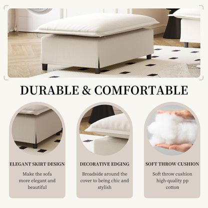 Ottoman Module For Modular Sectional Sofa Wide Seat