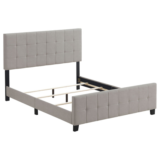 Destiny - Eastern King Panel Bed - Beige