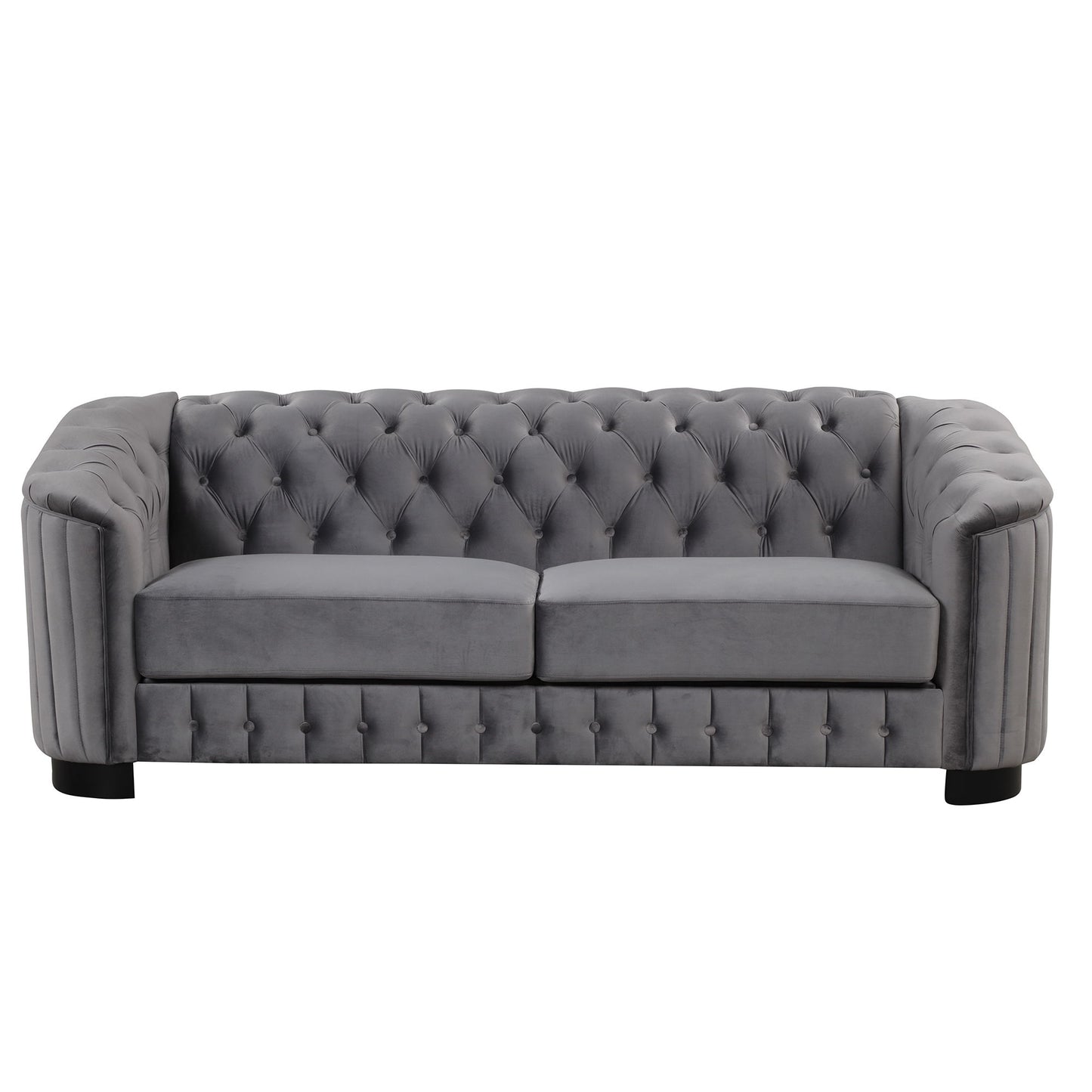 Sofa With Thick Removable Seat Cushion, 3 Seater