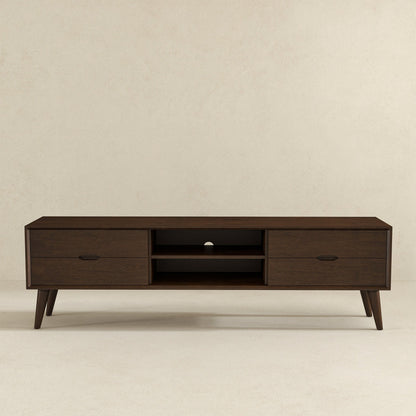 Adrian - TV Stand - Walnut Brown