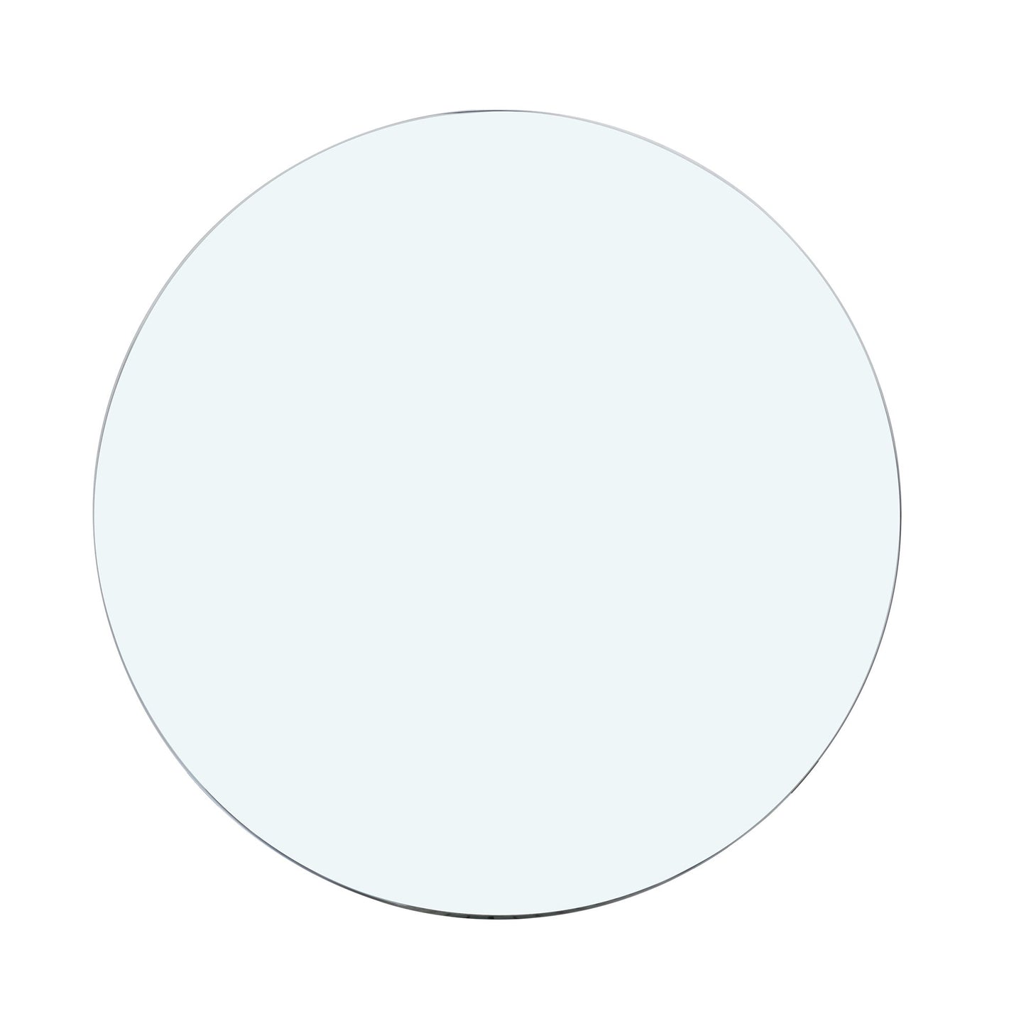 Round Tempered Glass Table Top