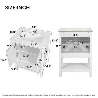 Modern Bathroom Vanity With Elegant Twill Design