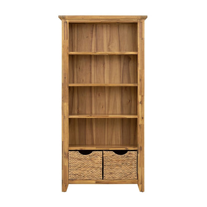Bookcase - Natural Wood / Brown