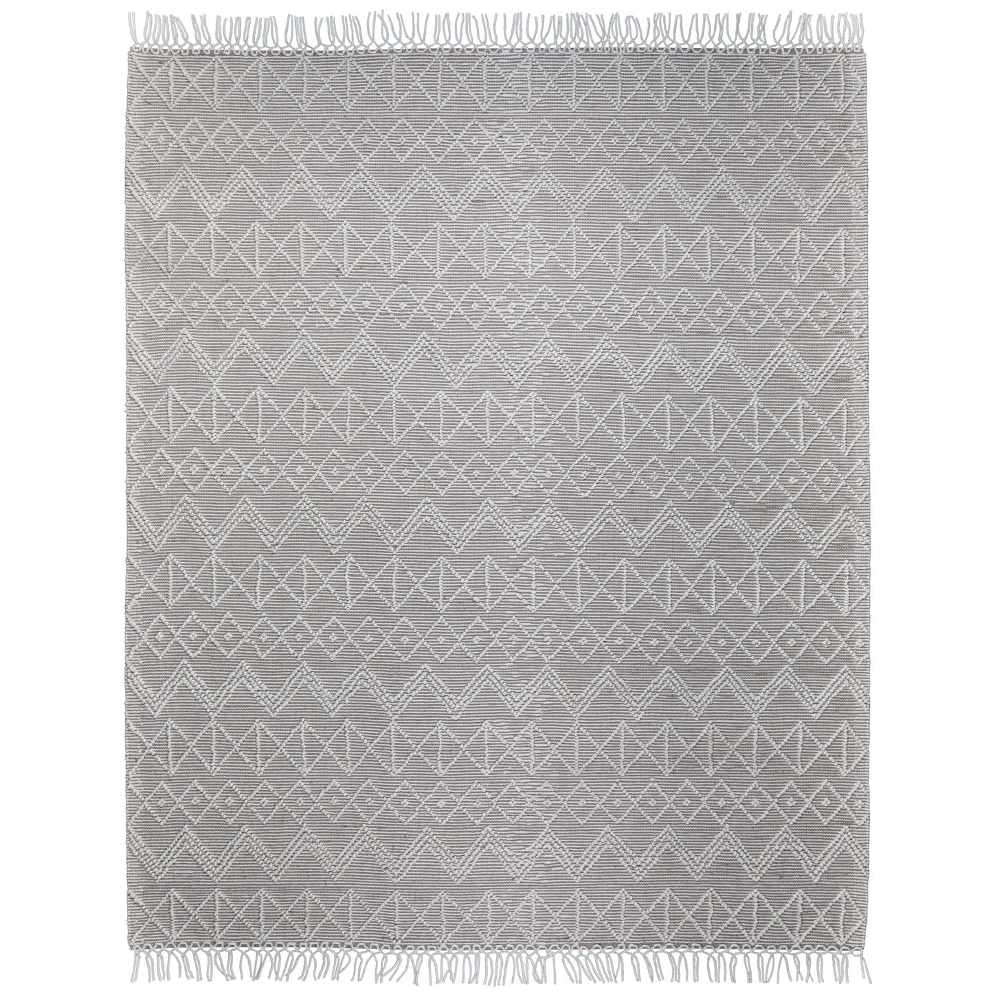 Orton - 8' X 10' Area Rug - Ivory / Taupe