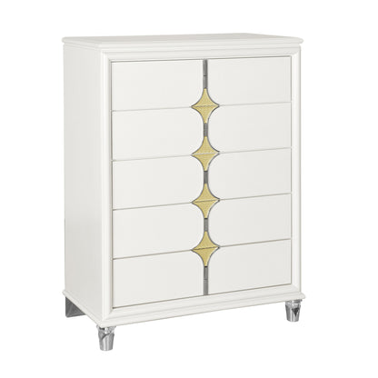 Uriuni - Chest - Gold / White