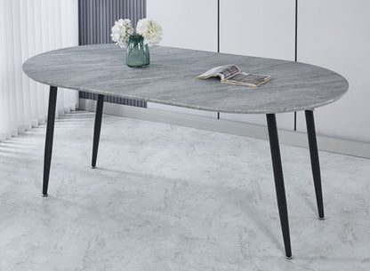 Extensible Table, Dining Table, Office Table, Coffee Table Metal Leg