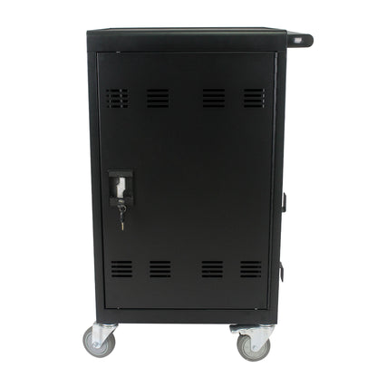 Mobile Charging Cart And Cabinet For Tablets Laptops 30 Device With Combination Lock