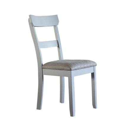 House Marchese - Two Tone Side Chair (Set of 2) - Gray / Pearl Gray