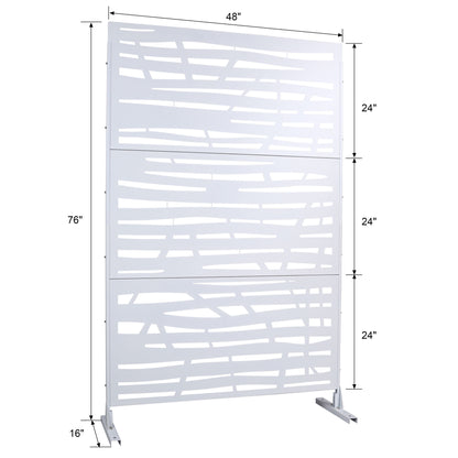 Outdoor & Indoor Privacy Screen Metal Privacy Screen