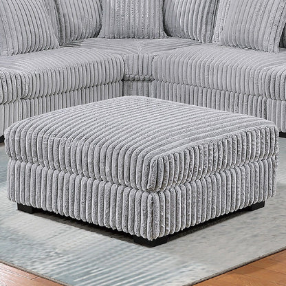 Contemporary Soft Upholstered Ottoman