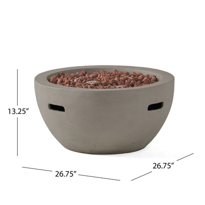 Bowl Shaped Propane Fire Pit 40000 Btu