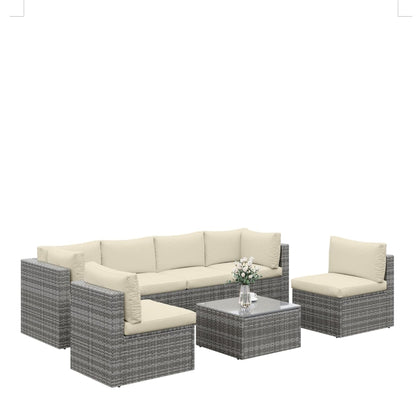 Modern Patio Set With Coffee Table