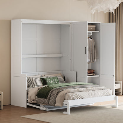 Murphy Elegant Wall Bed With Closet