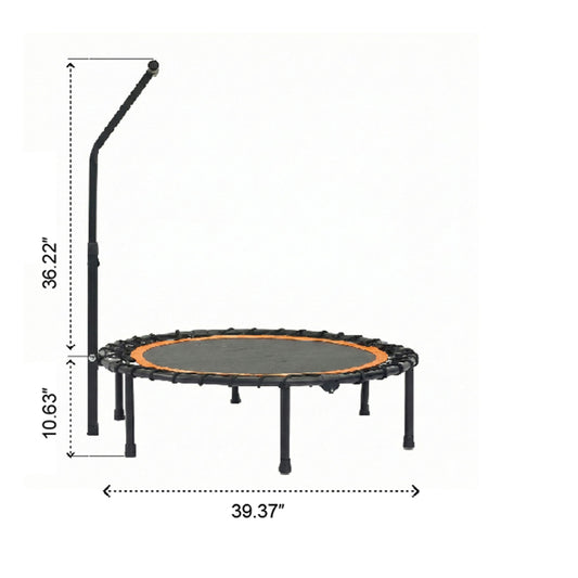 Xtp006 - Sports Trampoline Indoor / Outdoor Fitness Equipment - Black