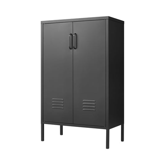Suitable For Steel Storage Cabinets In Living Rooms, Kitchens, And Bedrooms, 2 Door Miscellaneous Storage Cabinet, Garage Tool Storage Cabinet, And Office File Cabinet 2 Movable Partitions