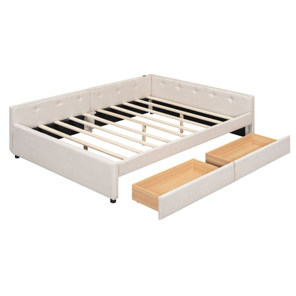 Platform Bed With USB Ports