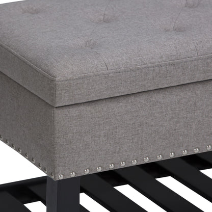 Lomond - Upholstered Storage Ottoman Bench