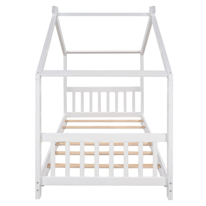 House Platform Bed With Headboard And Footboard, Roof Design