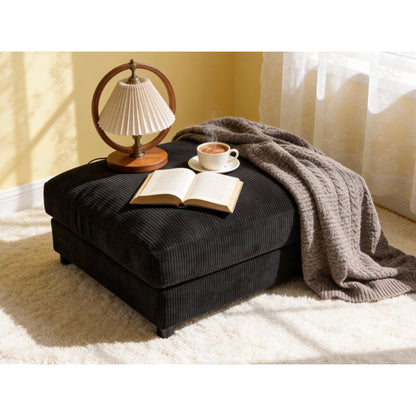 Upholstered Rectangle Ottoman