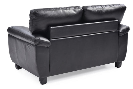 Stylish Loveseat With Padded Arms