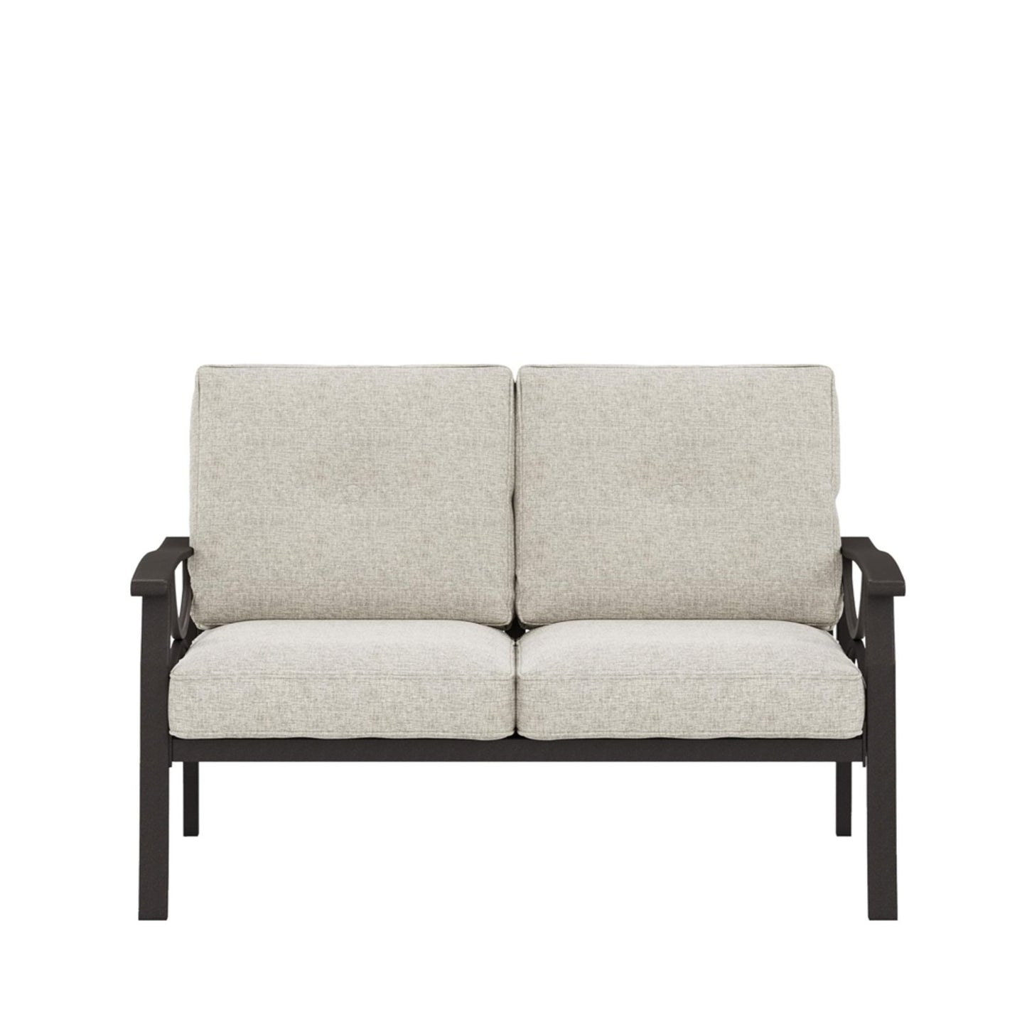 All-Weather Loveseat 2 Seats Sofa With Cushions