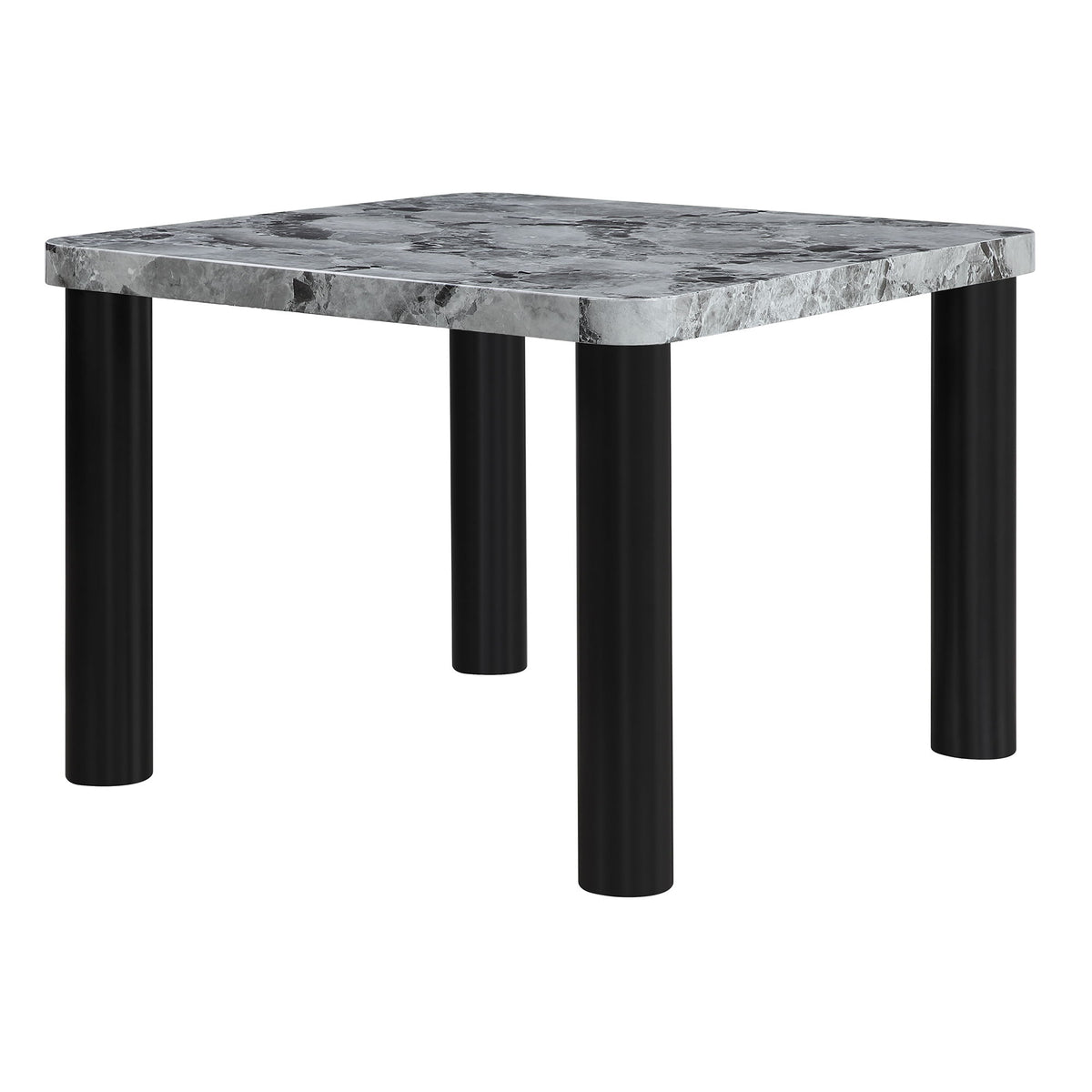 Square Frame Dining Table - Gray