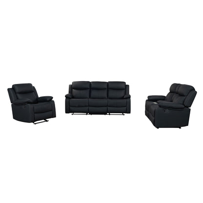 Blanche - Reclining Set With LED Lights With Pillow Top Arms