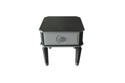 House Beatrice - End Table - Charcoal / Light Gray
