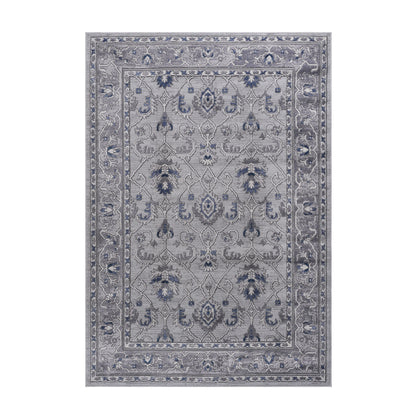Marfi - 6' X 9' Oriental Area Rug - Gray / Blue