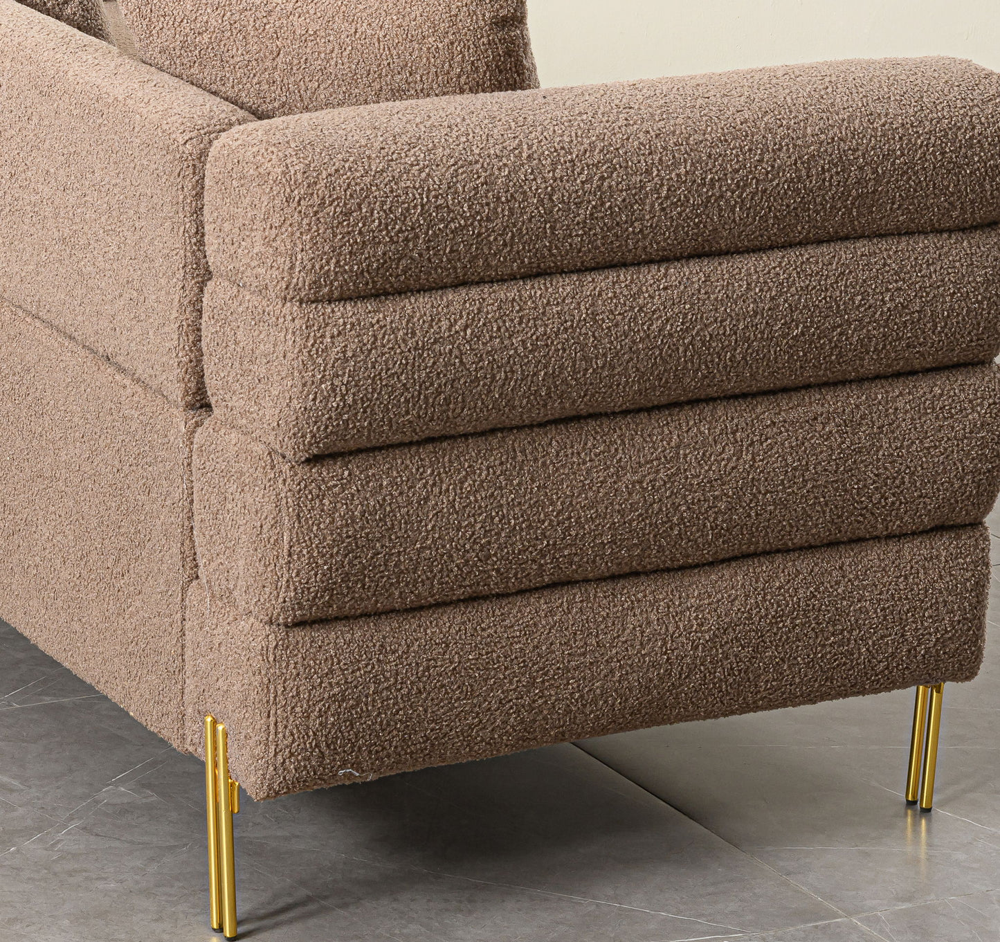 Modern Luxurious And Comfortable Upholstered Sofa
