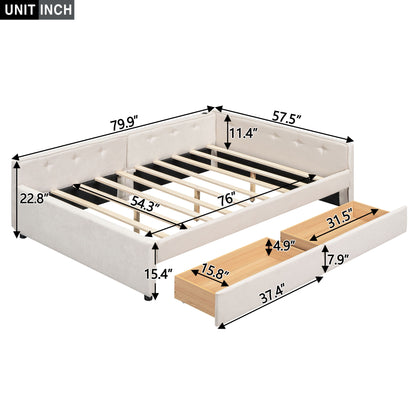 Platform Bed With USB Ports