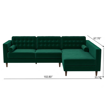 Christian - Mid-Century Modern Design Sectional Sofa